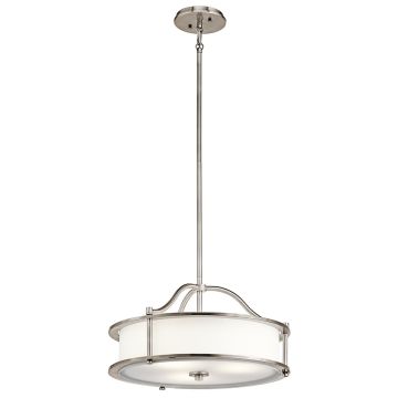 Kichler EMORY KL-EMORY-P-S-CLP Závěsná lampa 3x60W/E27
