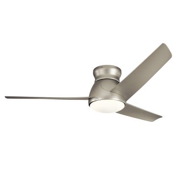 Kichler Eris KLF-ERIS-60-BN Wentylator 1x10W/LED 3000K 1116 lm IP44