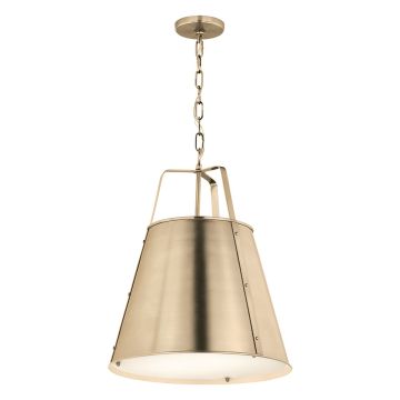 Kichler Etcher KL-ETCHER-P-L-CPZ Závěsná lampa 2x60W/E27