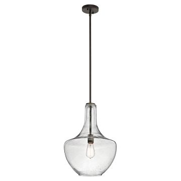 Kichler EVERLY KL-EVERLY-P-M-OZ Závěsná lampa 1x60W/E27