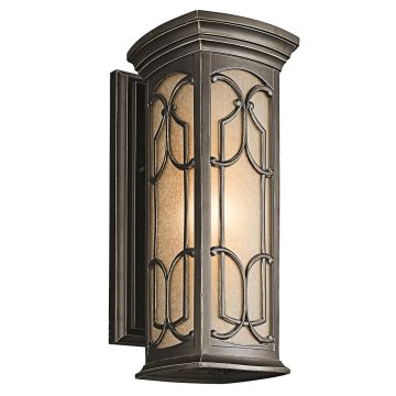 Kichler FRANCEASI KL-FRANCEASI-M Nástěnná lampa 1x60W/E27 IP44