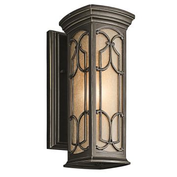 Kichler FRANCEASI KL-FRANCEASI-S Nástěnná lampa 1x60W/E27 IP44