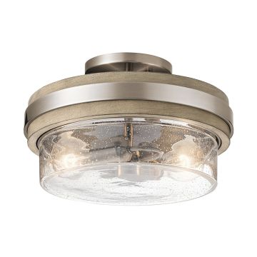 Kichler Grand Bank KL-GRAND-BANK-SF Plafon 2x60W/E27 IP20