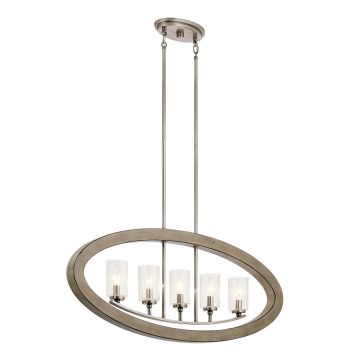 Kichler Grand Bank KL-GRAND-BANK5 Lampa wisząca 5x60W/E14 IP20