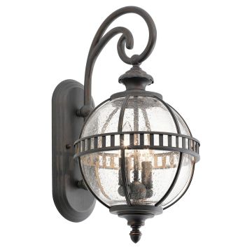 Kichler HALLERON KL-HALLERON-2S Nástěnná lampa 2x60W/E14 IP44