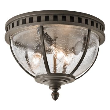 Kichler HALLERON KL-HALLERON-F Stropní lampa 3x40W/E14 IP44