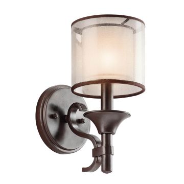 Kichler LACEY KL-LACEY1-MB Nástěnná lampa 1x60W/E14