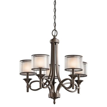 Kichler LACEY KL-LACEY5-MB Lustr 5x60W/E14