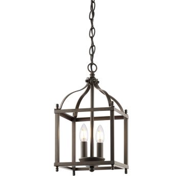 Kichler LARKIN KL-LARKIN-P-S-OZ Závěsná lampa 2x60W/E14