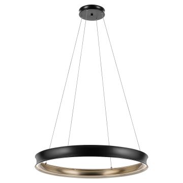 Kichler Larousse KL-LAROUSSE-LED-L-BKB Závěsná lampa 103W/LED 2600K 1798lm
