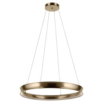 Kichler Larousse KL-LAROUSSE-LED-L-CPZ Závěsná lampa 103W/LED 2600K 1798lm