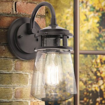 Kichler LYNDON KL-LYNDON2-M-AZ Nástěnná lampa 1x60W/E27 IP23