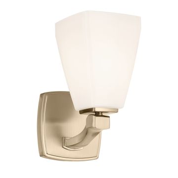 Kichler Marant KL-MARANT1-OPAL-CPZ Nástěnná lampa 1x3W/G9 3000K 300lm ip44