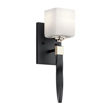Kichler Marette KL-MARETTE1-BK Kinkiet 1x3.5W/G9 IP44