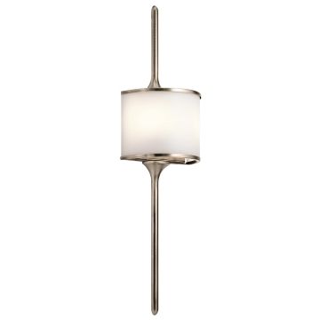 Kichler MONA KL-MONA-L-CLP Nástěnná lampa 2x3,5W/G9 320LM IP44