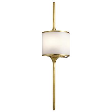 Kichler MONA KL-MONA-L-NBR Nástěnná lampa 2x3,5W/G9 320LM IP44