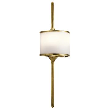 Kichler MONA KL-MONA-S-NBR Nástěnná lampa 2x3,5W/G9 320LM IP44