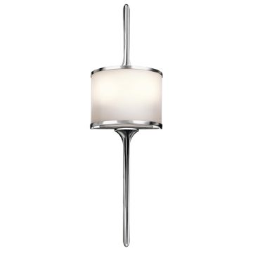 Kichler MONA KL-MONA-S-PC Nástěnná lampa 2x3,5W/G9 320LM IP44