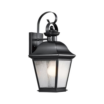 Kichler Mount Vernon KL-MOUNT-VERNON2-M-BK Nástěnná lampa 1x60W/E27 ip44