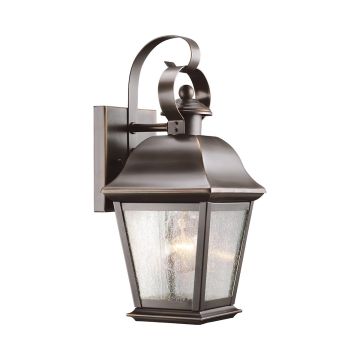 Kichler Mount Vernon KL-MOUNT-VERNON2-S-OZ Nástěnná lampa 1x60W/E27 ip44