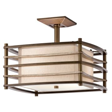 Kichler MOXIE KL-MOXIE-SF Stropní lampa 2x60W/E27