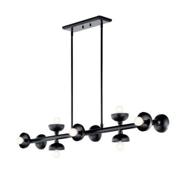 Kichler Palta KL-PALTA-LP10-BK Závěsná lampa 10x40W/E14 IP20