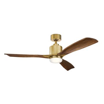 Kichler Ridley II KLF-RIDLEY2-52-NB Wentylator 1x14W/LED 3000K 1300 lm IP20