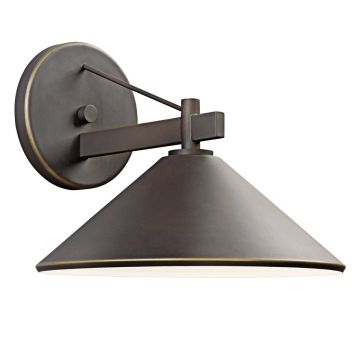 Kichler Ripley KL-RIPLEY2-M-OZ Nástěnná lampa 8W/LED 3100K 813lm ip44