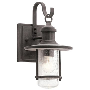 Kichler RIVERWOOD KL-RIVERWOOD2-S Nástěnná lampa 1x60W/E27 IP44