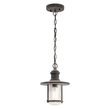 Kichler RIVERWOOD KL-RIVERWOOD8-M Závěsná lampa 1x60W/E27 IP44