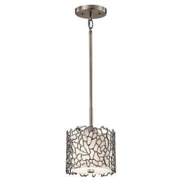 Kichler SILVER CORAL KL-SILVER-CORAL-MP Závěsná lampa 1x60W/E27
