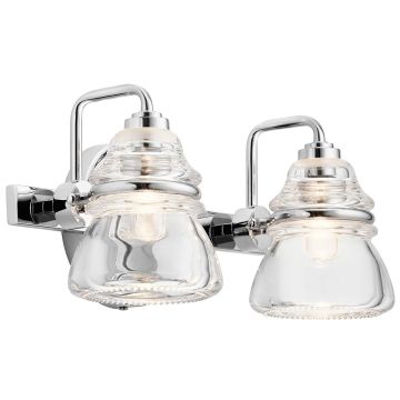Kichler Talland KL-TALLAND2-PC-BATH Kinkiet 2x3.5W/G9 IP44