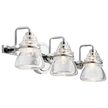 Kichler Talland KL-TALLAND3-PC-BATH Kinkiet 3x3.5W/G9 IP44