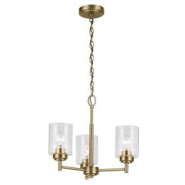 Kichler Winslow KL-WINSLOW3-NBR Lustr 3x60W/E27 IP20