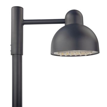 Norlys KOSTER PRO 1824GR Pouliční lampa 1x16.9W/LED 3000K 2776LM IP65