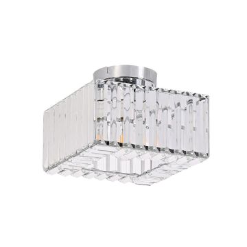 Light Prestige Vetro LP-2910/1C CH square Stropní lampa 1x15W/E27 IP20