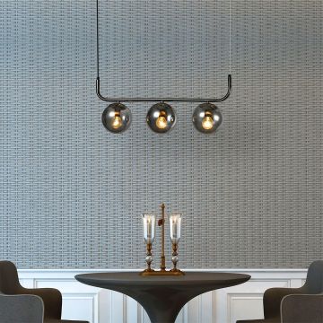 Light Prestige Alisa LP-005/3L grafit Závěsná lampa 3x40W/E14 IP20