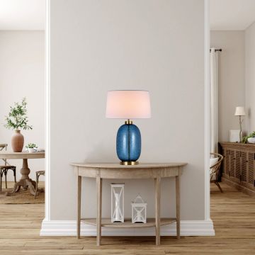 Light Prestige Amur LP-919/1T blue Stolní lampa 1x60W/E27 IP20