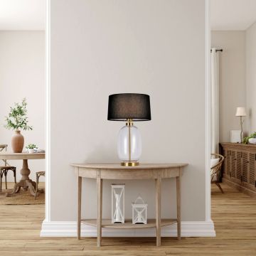 Light Prestige Amur LP-919/1T transparent Stolní lampa 1x60W/E27 IP20