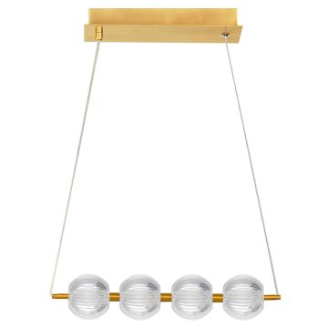 Light Prestige Brillant LP-3303/4L GD Závěsná lampa 4x20W/LED 3000K|4000K|6000K 1530lm IP20