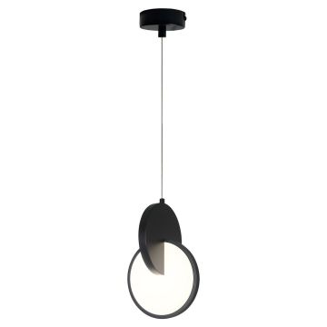 Light Prestige Circlo LP-1311/1P BK Závěsná lampa 1x8W/LED 3000K|4000K|6000K 843lm IP20