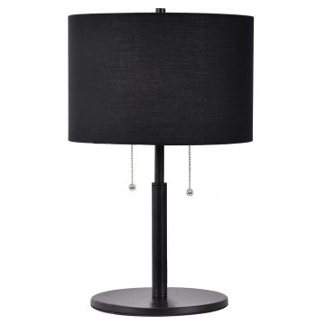 Light Prestige Fogo LP-0304/2T BK Stolní lampa 2x15W/E27 IP20
