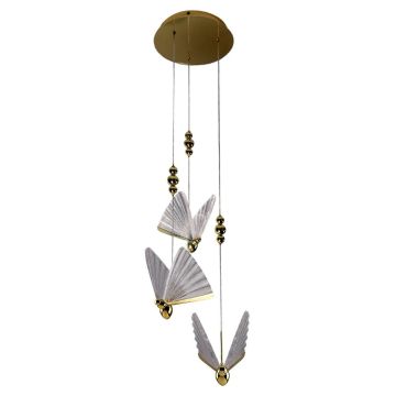 Light Prestige Mariposa LP-1715/3P Závěsná lampa 3x24W/LED 3000K|4000K|6000K IP20