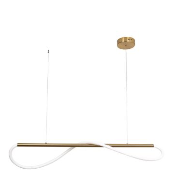 Light Prestige Meleca LP-2345/1P S GD CCT Závěsná lampa 1x24W/LED 3300lm IP20