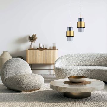 Light Prestige Miele LP-866/1P L SM/GD Závěsná lampa 1x60W/E27 IP20