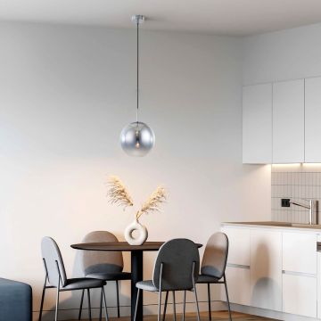 Light Prestige Palla LP-2844/1P S CH Závěsná lampa 1x40W/E14 IP20
