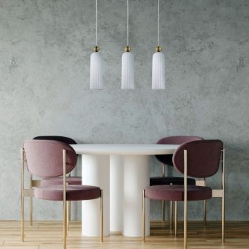 Light Prestige Piega LP-939/3L white Závěsná lampa 3x40W/E14 IP20