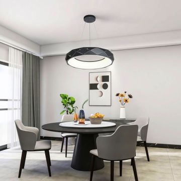 Light Prestige Reus LP-8069/1P LED BK Závěsná lampa 1x36W/LED 4000K 3240 lm IP20