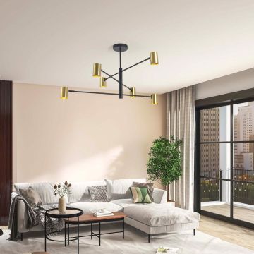Light Prestige Snow LP-731/6P GD Stropní lampa 6x50W/GU10 IP20