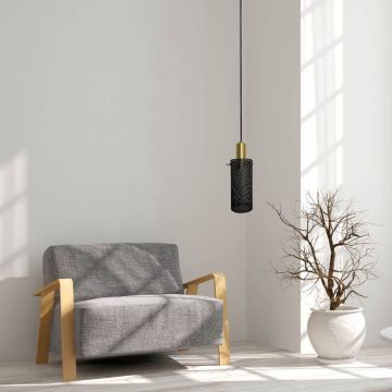 Light Prestige Tirana LP-945/1P BK Závěsná lampa 1x60W/E27 IP20